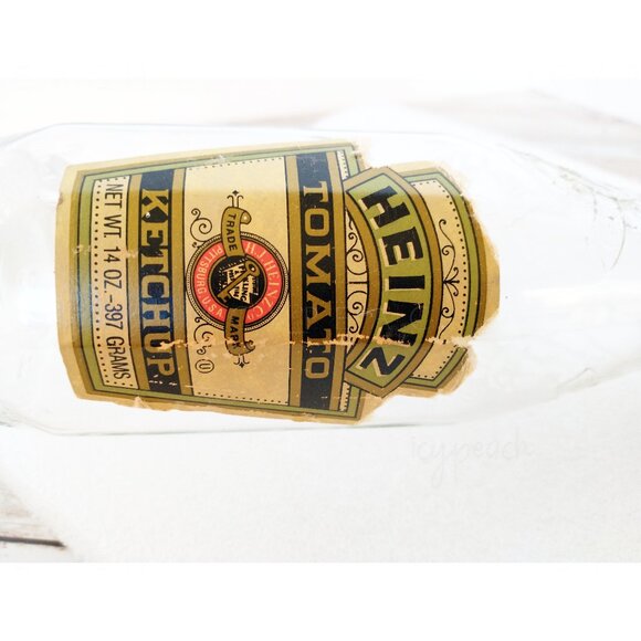 Heinz Glass Ketchup Bottle 120th Anniversary Limited Edition Vintage 1869-1989 - Picture 5 of 13